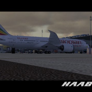 White Dot Sim Design – 亞的斯亞貝巴機場 HAAB P3D4 免費插件