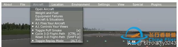 XPLANE10菜鳥基礎教程系列 飛機、機場以及天氣的設置-5076