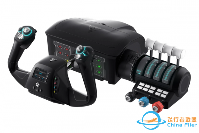 Turtle Beach推出VelocityOne Flight一體式模擬飛行外設-2467