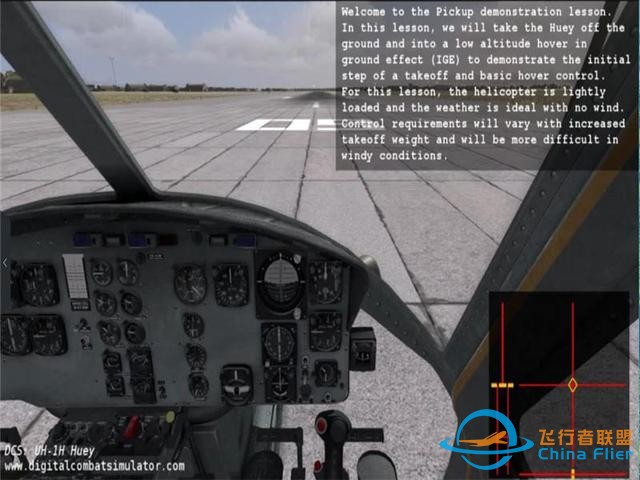 最真實的游戲 DCSWorld UH-1H休伊直升機 訓練 接載示范 中文注釋-5747