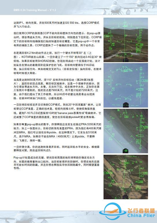 模擬飛行 BMS F-16 中文訓(xùn)練手冊 10.3彈出-742