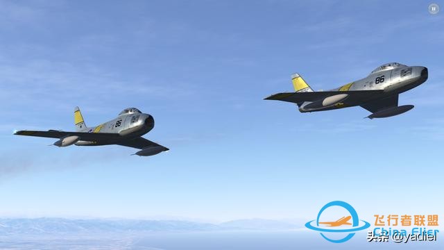 DCS World:F-86F(佩刀)戰斗機精美圖集-7529