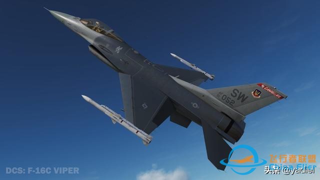 DCS World：F-16C（蝰蛇）戰(zhàn)機(jī)精美圖集-2305