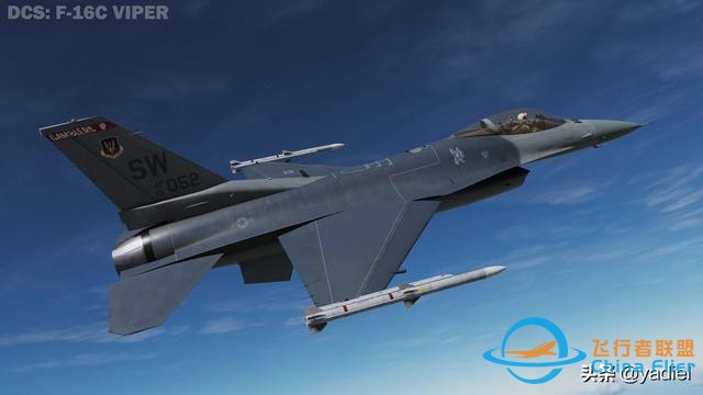DCS World：F-16C（蝰蛇）戰(zhàn)機(jī)精美圖集-2021