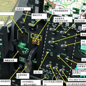 模擬飛行 DCS A-10C Warthog疣豬 中文指南 3.4左面板