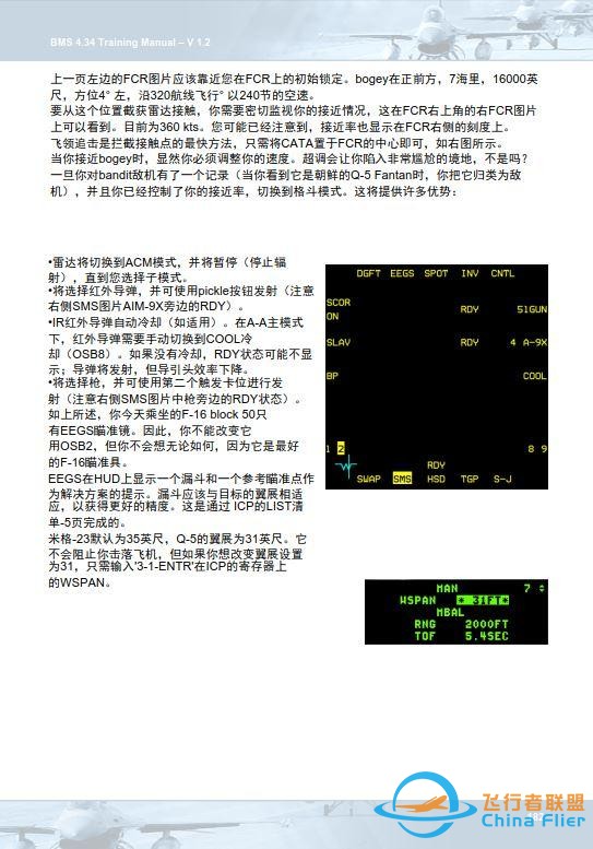 模擬飛行 BMS F-16 中文訓練手冊 19.2機炮-8852 模擬飛行 BMS F-16 中文訓練手冊 19.2機炮-8852