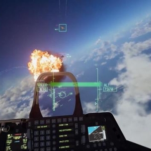《皇牌空戰(zhàn)7》試玩+采訪：戴上VR，我就是飛行員了