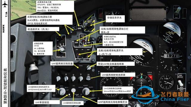 模擬飛行 DCS Hawk鷹 中文指南 3.5武器面板-5459