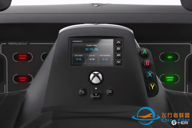 支持PC、Xbox Series X/S Turtle Beach飛行模擬控制臺-3471