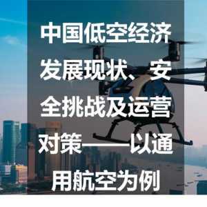 中國低空經濟發展現狀、安全挑戰及運營對策——以通用航空為例