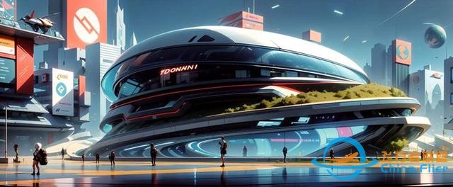 白帝空天戰機模型正式亮相長春凈月-2293